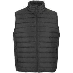 SOLS Mens Stream Body Warmer / Charcoal